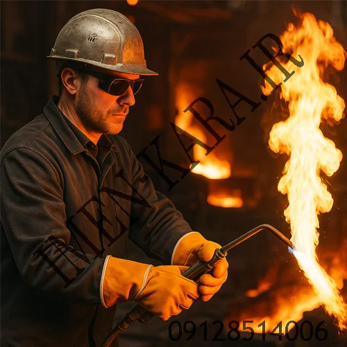 دستکش نسوز سیم دوز