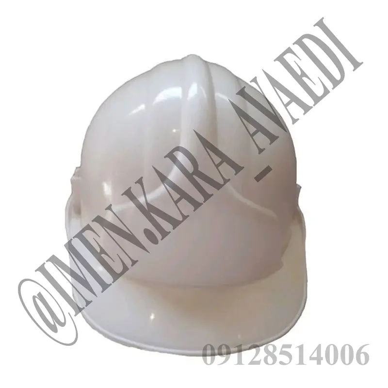 کلاه کار ایمنی سفید مهندسی مدل جی اس پی