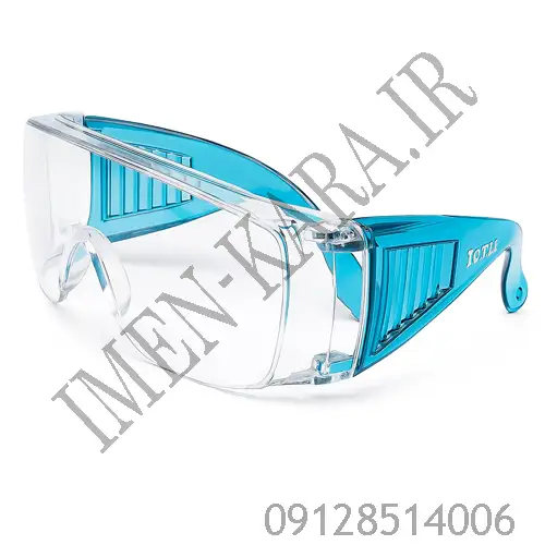 عینک ایمنی و حفاظتی توتاص (Totass) AT 116 – لنز سفید شفاف