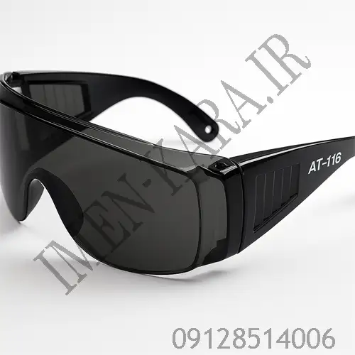 عینک ایمنی و حفاظتی توتاص (Totass) AT 116 – لنز دودی