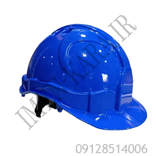 کلاه ایمنی کار پرشین مهندسی رنگ آبی