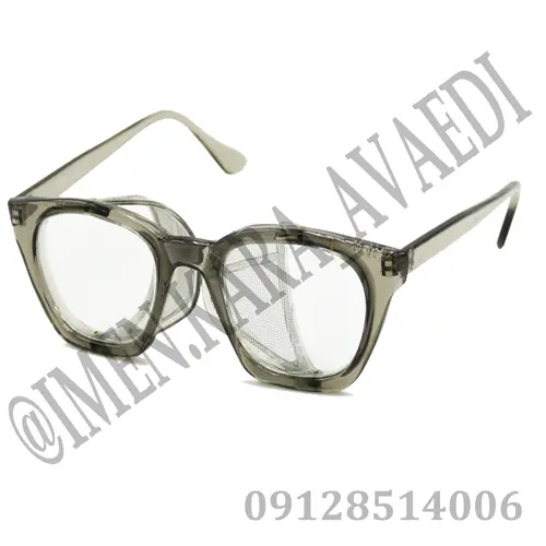 عینک بغل توری سفید