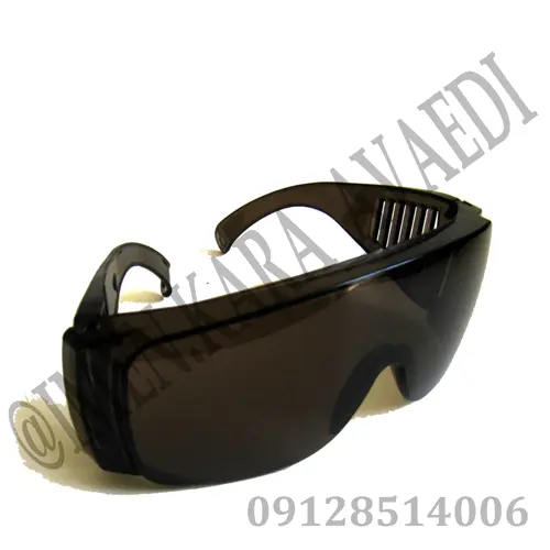 عینک بغل کرکره دودی تک پلاست