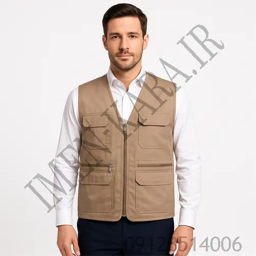 جلیقه مهندسی و خبرنگاری خاکی