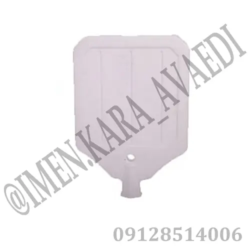 سر تابلو مخروط ترافیکی سفید