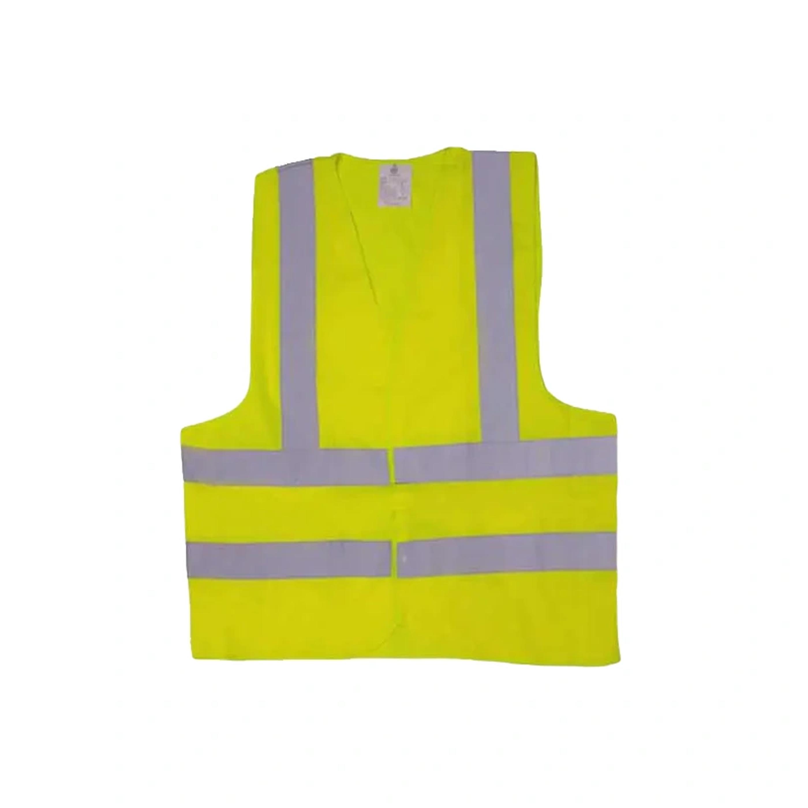 جلیقه شبرنگ دار فسفری چسبی