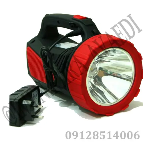 چراغ قوه شارژی بزرگ تک لامپ