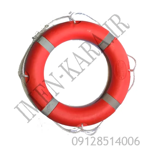 حلقه نجات غرق شدن اصلی با شبرنگ و طناب