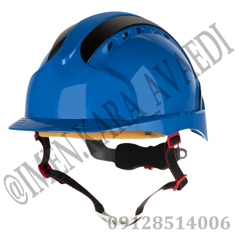 کلاه ایمنی کار  هترمن MK8 آبی