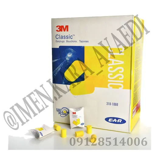 صداگیر توگوشی اسفنجی 3m کارتن 200 عددی