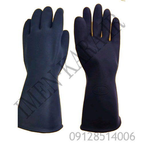 دستکش لاستیکی یزد 5 لایه