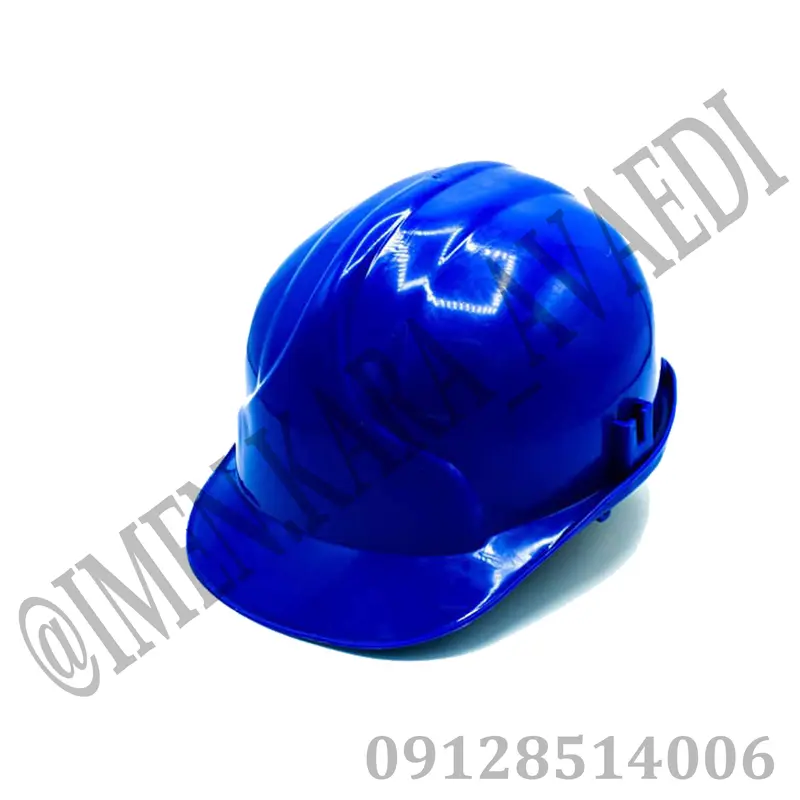 کلاه کار ایمنی طرح gsp، برند تک پلاست، رنگ آبی