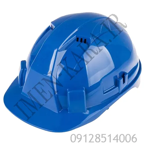 کلاه ایمنی کار مدل میداس رنگ آبی