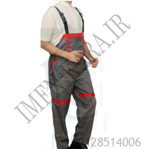 لباس دوبنده کار دوبنده پارچه ایی طوسی قرمز