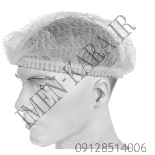 کلاه یکبار مصرف آکاردئونی بسته 100 عددی