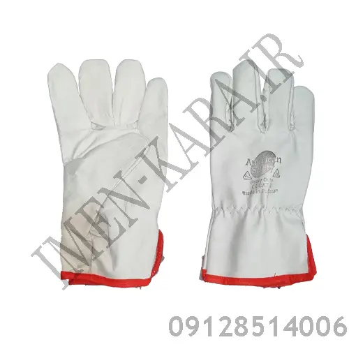 دستکش نسوز آرگون چرم